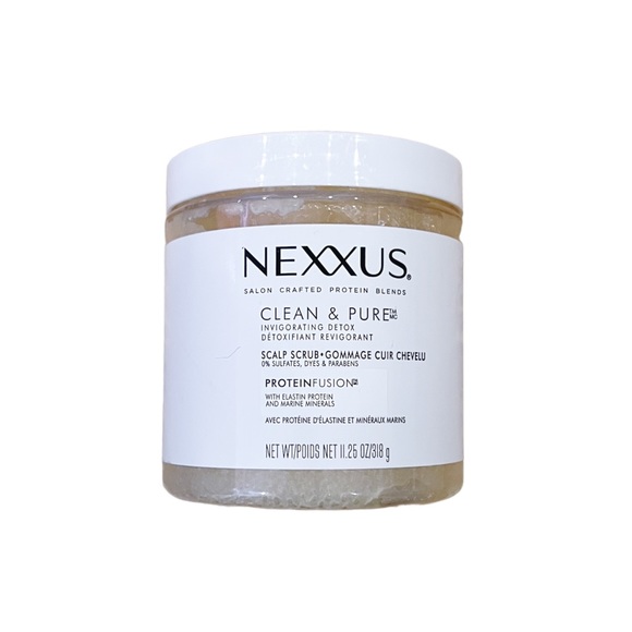 NEXXUS SHAMPOO CLEAN AND PURE EXFOLIATING SCALP SCRUB - BRAND NEW - Picture 2 of 2